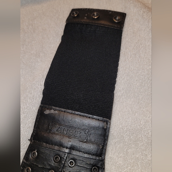 Black waist snap belt - Picture 6 of 6